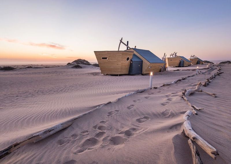 The unique Shipwreck Lodge