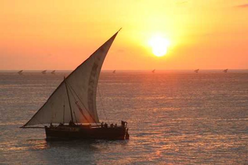 Sunset in Stonetown