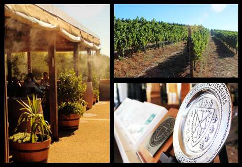 Overture has won numerous awards and consistently wins a high ranking in the top South Africa restaurants each year
