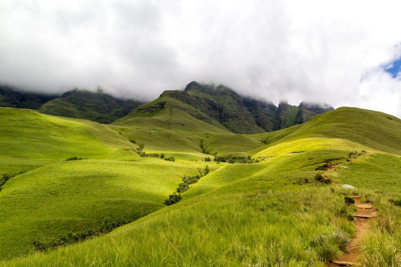 Monk’s Cowl in the Drakensberg