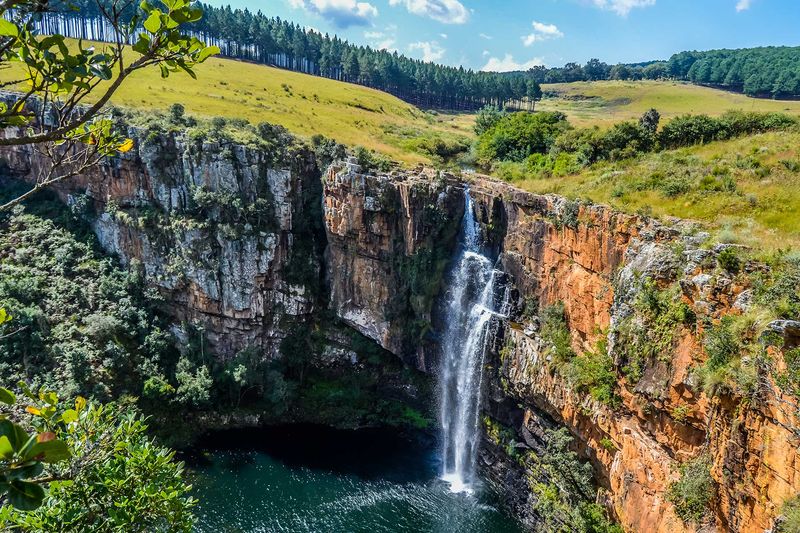 Berlin Falls ist einer der schönsten Wasserfälle in Afrika