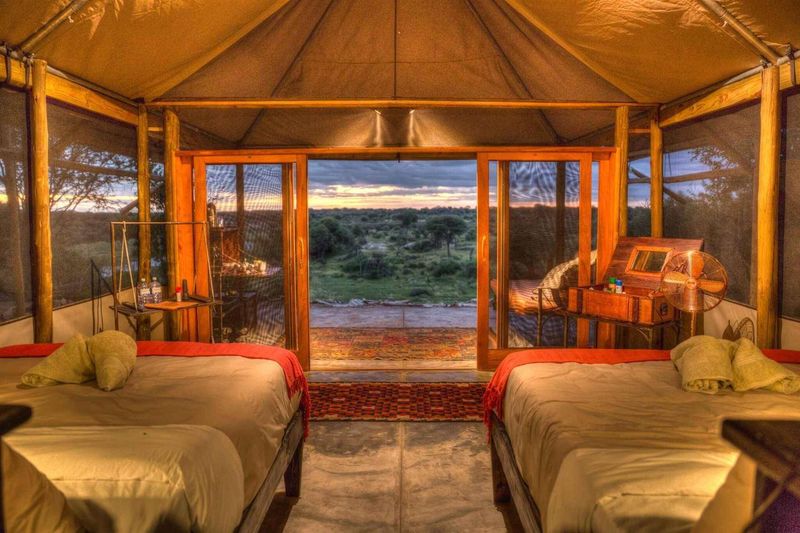 Meno a Kwena Camp in Botswana, one of the Royal Family's favourite places to stay in Africa