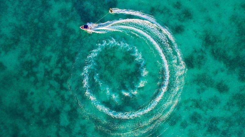 Water activities in Mauritius