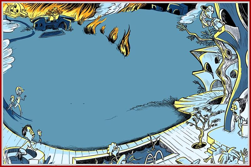 A fierce wildfire roared across the bush, trapping Silvan Safari and its guests in a blaze