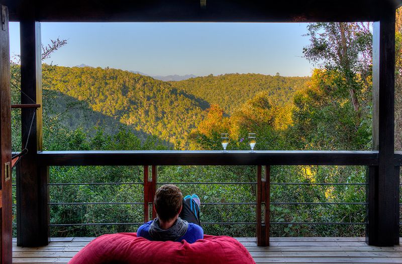 View from balcony at Hog Hollow