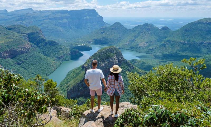 Breathtaking views at Blyde River Canyon