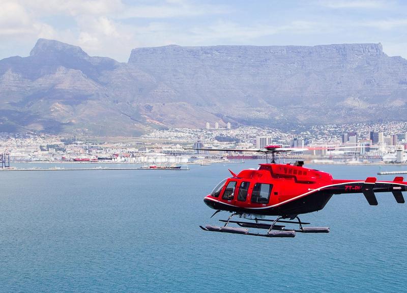 Explore a Cidade do Cabo do céu, Crédito de imagem: NAC Helicopters