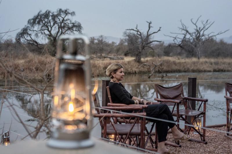 Suzanne Bayly from Classic Portfolio on safari