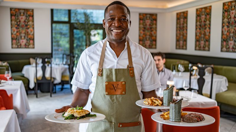 Welcoming staff at Veld & Vine Bistro