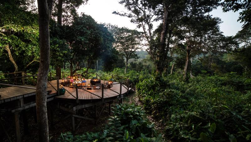 Ngaga Lodge in Congo