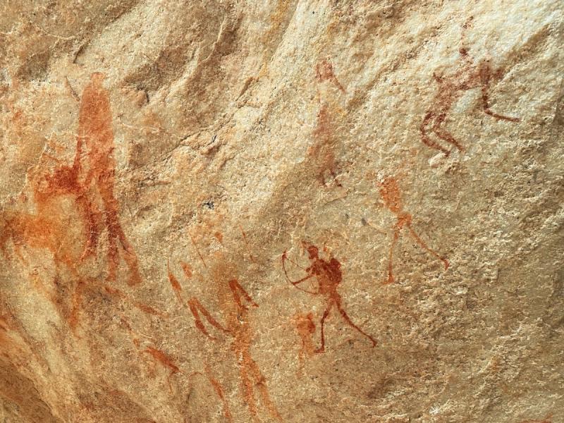 Archäologische Schätze in Südafrika: Eindrucksvolle Felsmalereien nördlich von Kapstadt