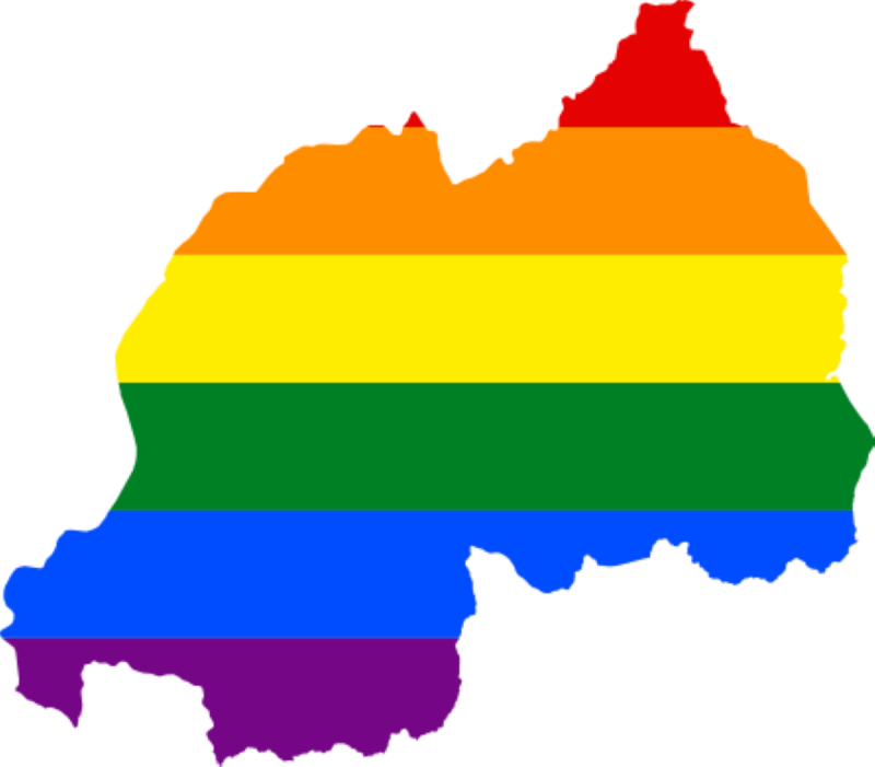 Gayflagge Ruanda