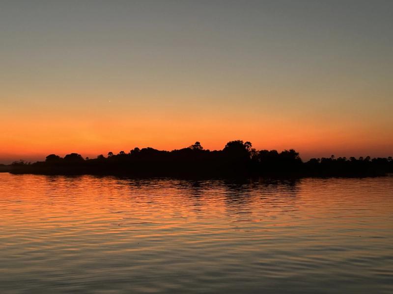 Victoria Falls Zambezi River sunset cruise