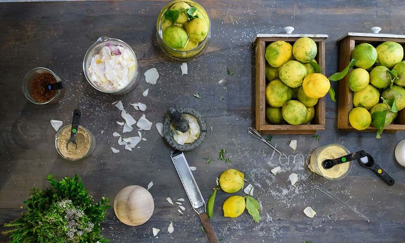 Blend your own scrub at Babylonstoren