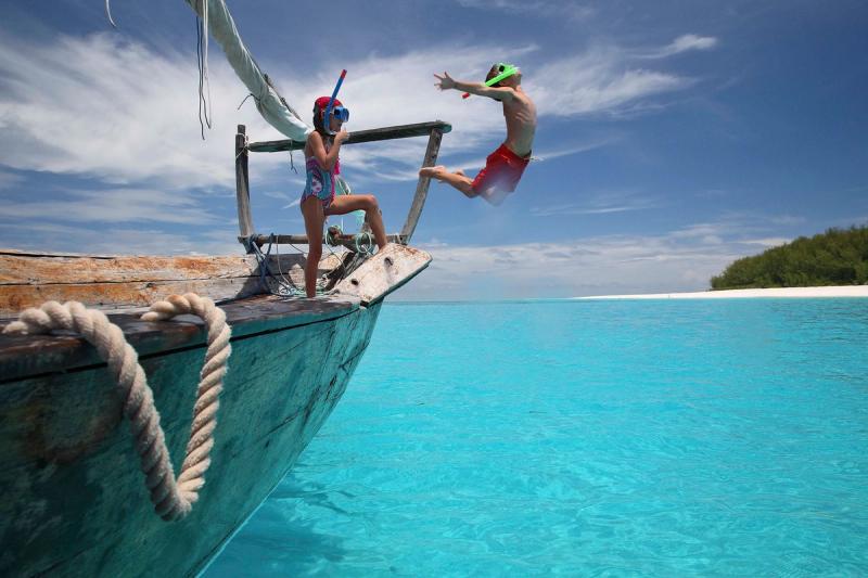 WILDchild programme snorkelling activities