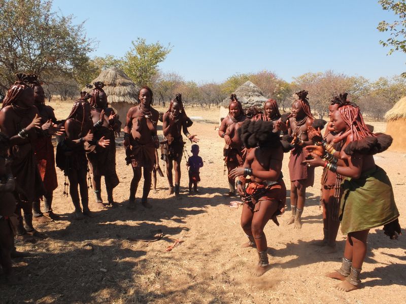 Himba tribe in Namibia