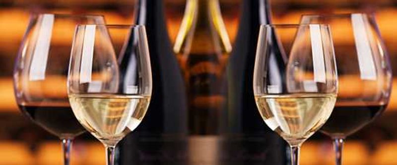 There are several wines on offer