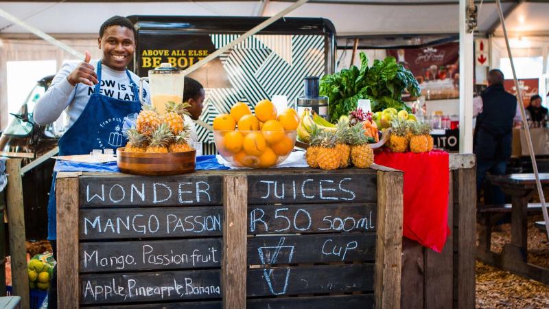 Franschhoek Village Market vibe