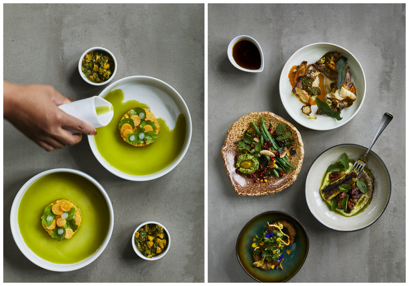 Fine dining at Upper Union restaurant in Cape Town