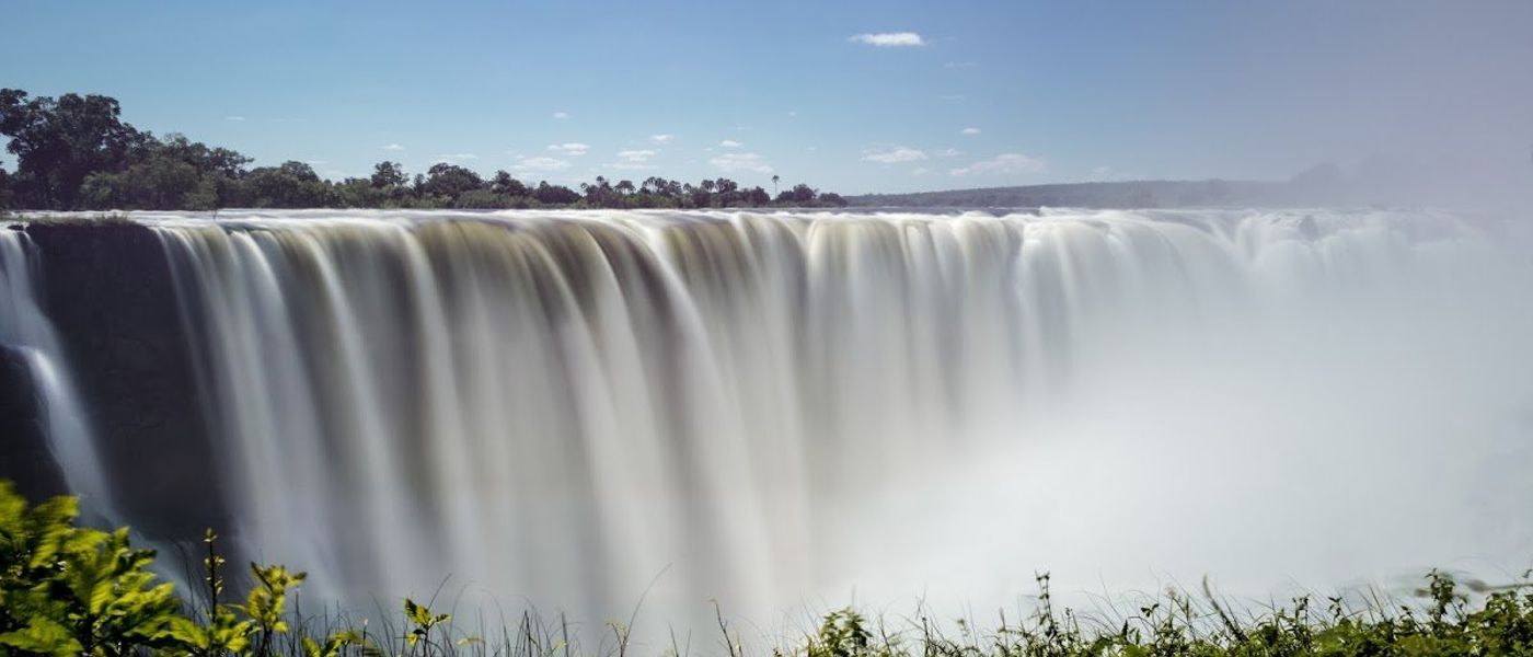Cuando nadar en las cataratas Victoria es posible