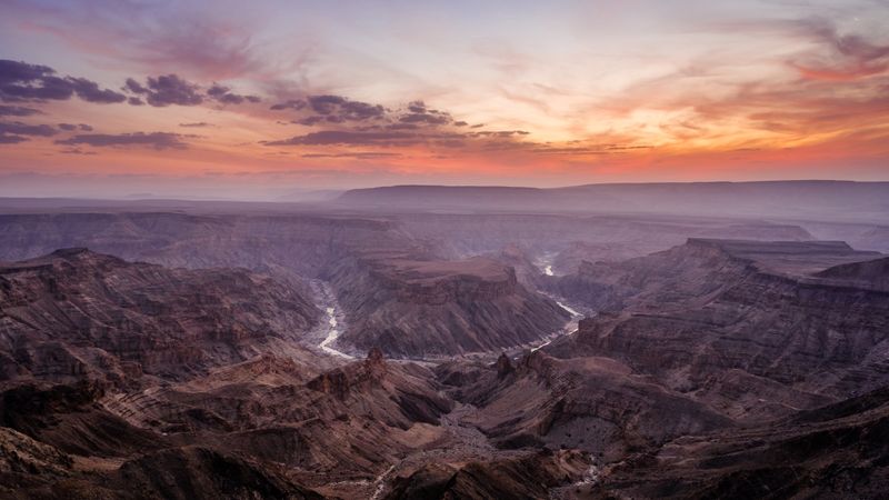 Views from the Fish River Canyon