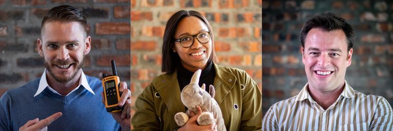 Luke, Cayleigh and Gerhard