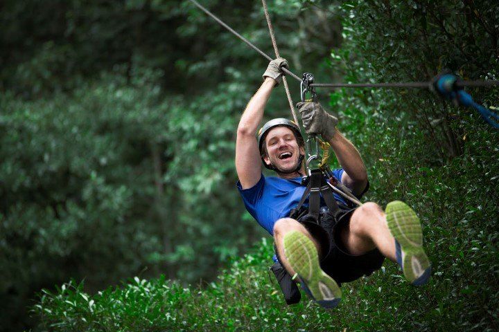 Ziplining on a Garden Route road trip