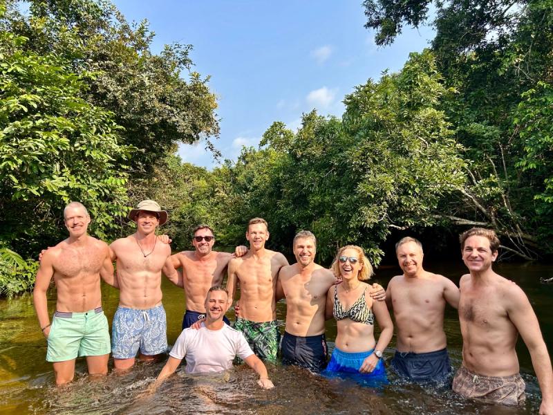 Swimming in the Congo