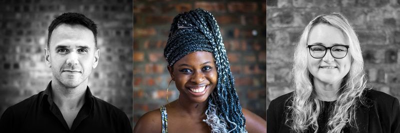 Our Sales Manager, Barry, our Travel Concierge, Elizabeth, and our Head of HR, Jeanne