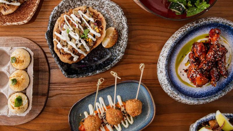 Each small plate is a flavour bomb waiting to delight your tastebuds at Claire Gunn