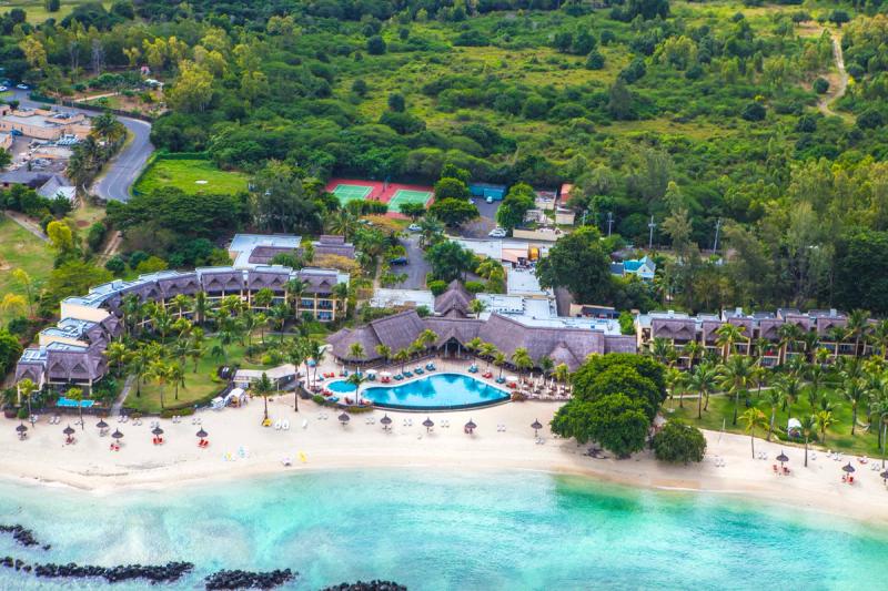 Eine der vielen spektakulären Unterkünfte auf Mauritius: Sands Suites Resort Spa