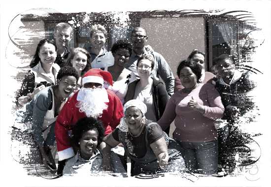 Santa Visits Khumbulani's Kids