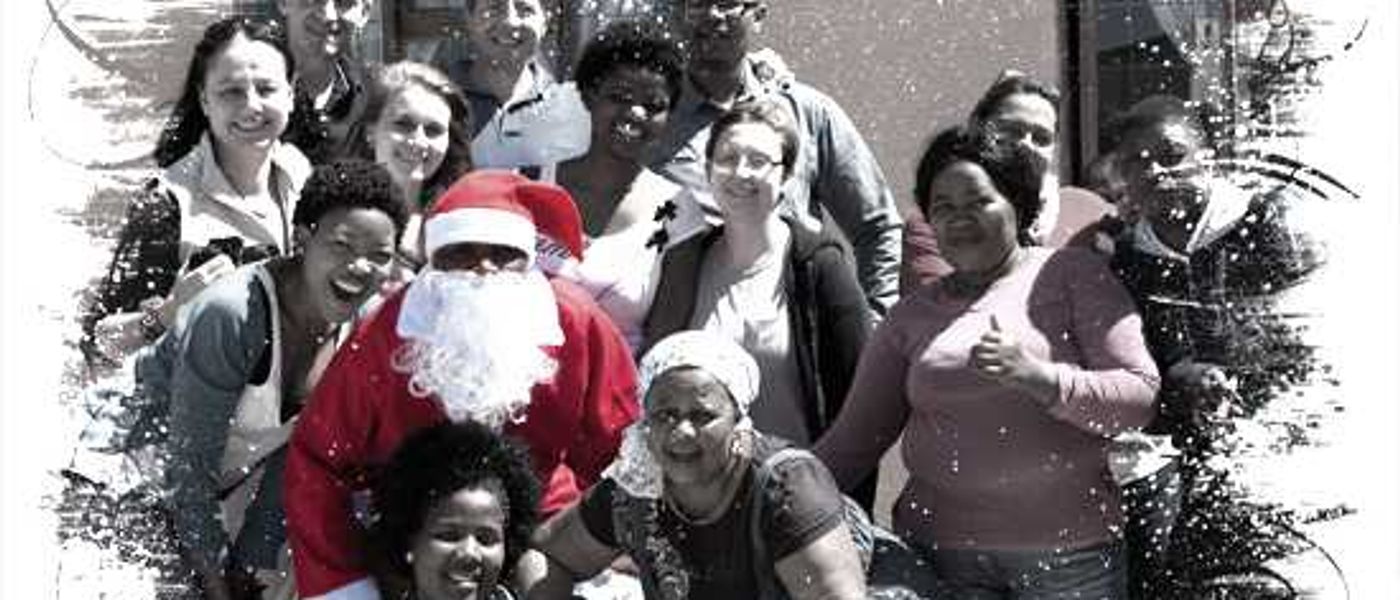 Santa Visits Khumbulani's Kids