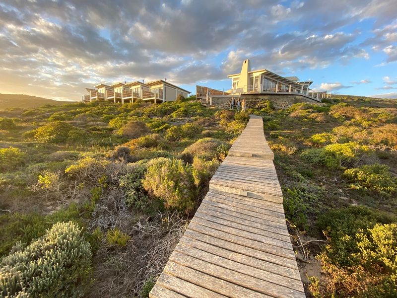 View of Lekkerwater Beach Lodge