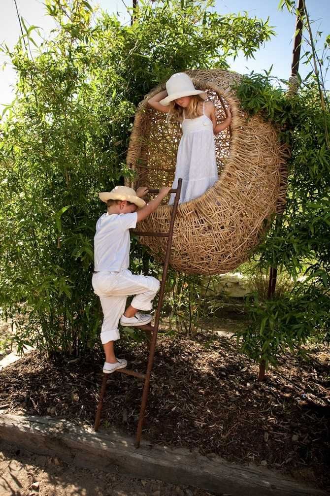 The gardens of Babylonstoren are a playground for kids