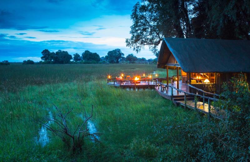 Im abgeschiedenen Duba Plains Camp lassen sich Sorgen und Stress des Alltags vergessen.