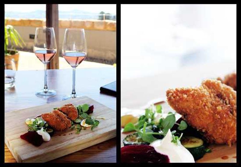 Sweetbread nuggets at Overture