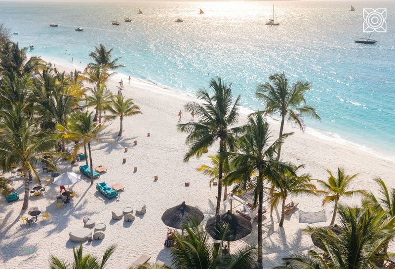 Aerial view of Zuri Zanzibar Hotel and Resort - one of the best luxury hotels in Zanzibar