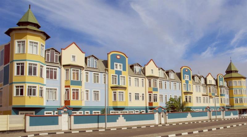 Deutsche Architektur in Swakopmund, Namibia