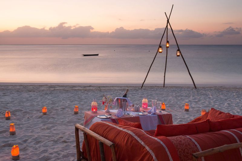 Romantic Beach Dinner on the beach