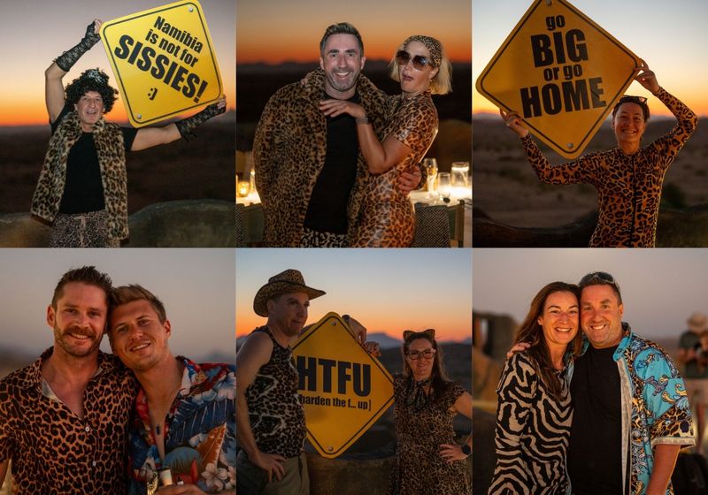 Leopard print shenanigans at Doro Nawas continued