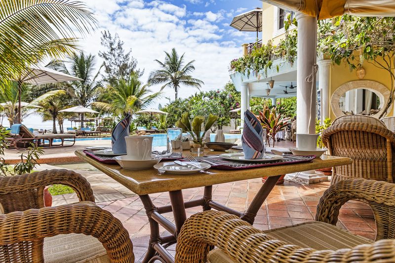 Resort on Kenya's beaches and coastline