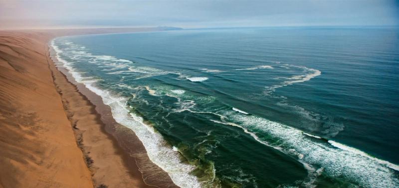 The Skeleton Coast is a chilling place in Namibia
