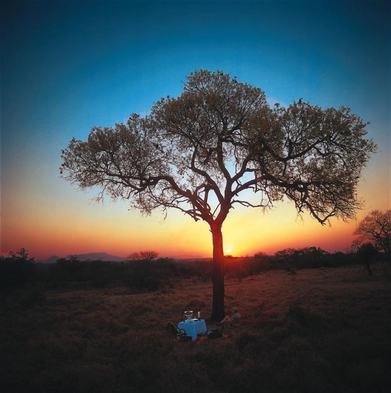 Royal Malewane South Africa sunset