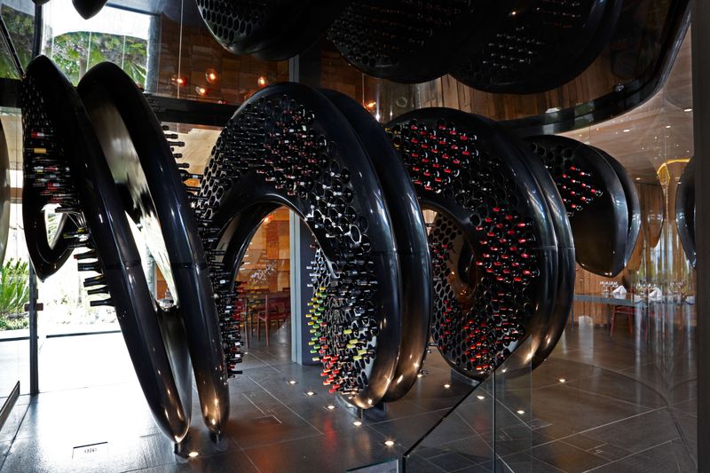 The corkscrew wine cellar