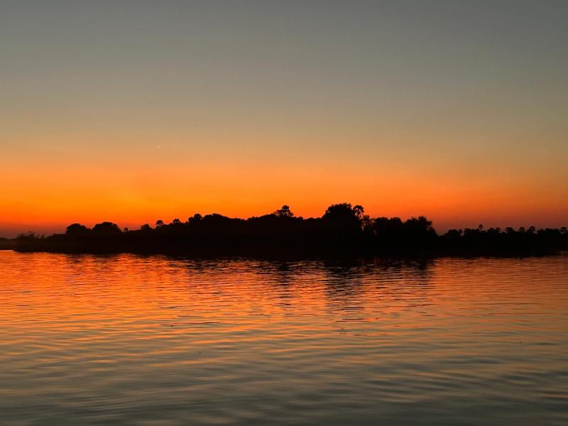 Victoria Falls Zambezi River sunset cruise