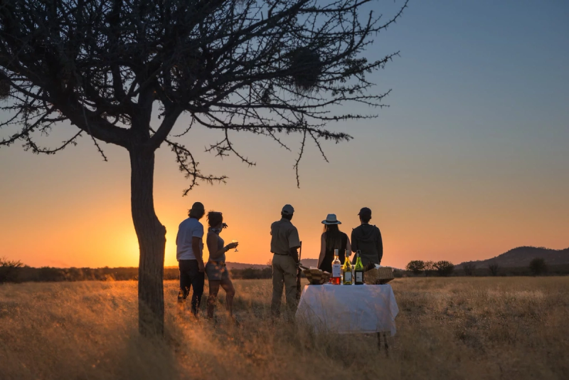 The 10 Best Lodges in Namibia in 2022: Romantic sunsets in Namibia's wilderness at Ongava Game Reserve