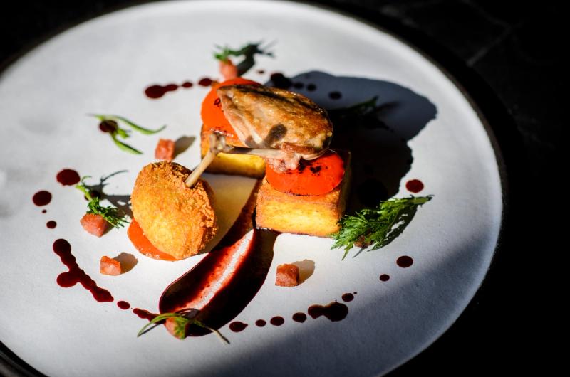 Fine dining at Singita Boulders Lodge, South Africa