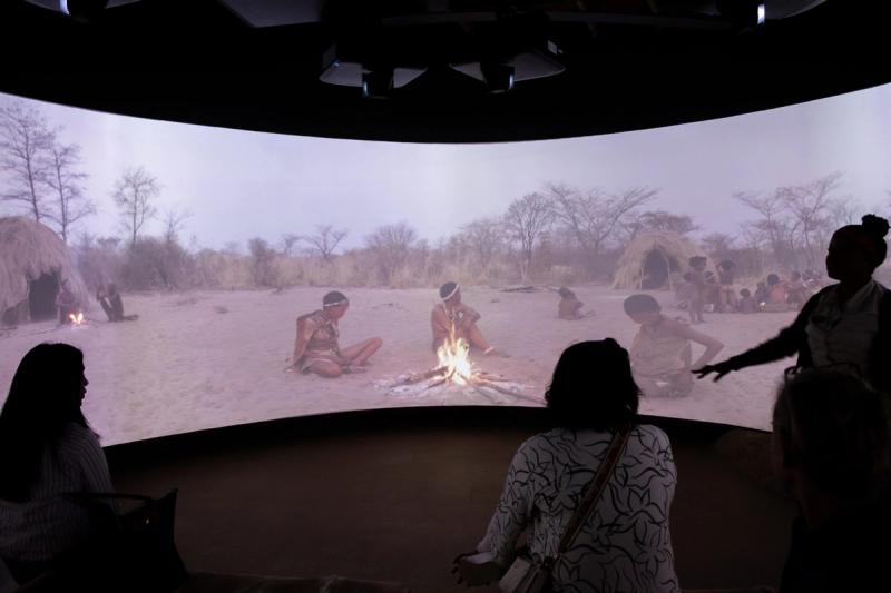 !Khwa ttu immersive exhibit