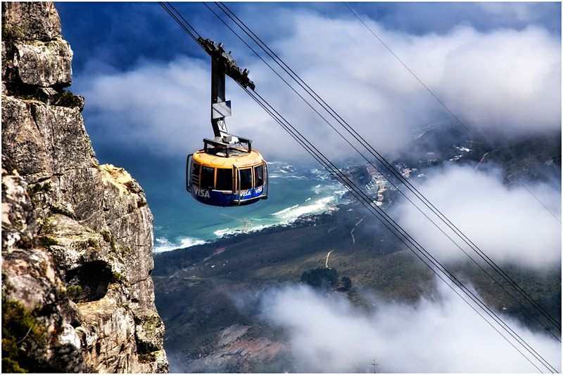 Disfruta de increíbles vistas desde el teleférico de Table Mountain